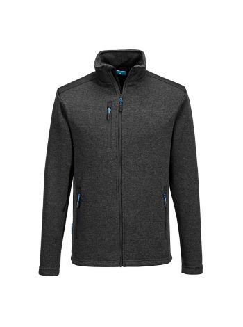 KX3 Performance Fleecejacke, L, R, Graphitgrau