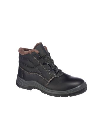 Steelite Kumo pelzgefütterter Stiefel S3, 36, R, Schwarz