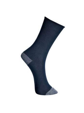 MODAFLAME SOCKEN , 39-43, R, Schwarz