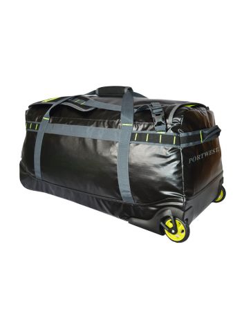 PW3 100L wasserfeste Seesack-Trolley-Tasche, , R, Schwarz