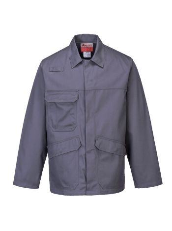 Bizflame Work Jacket, L, R, Grau