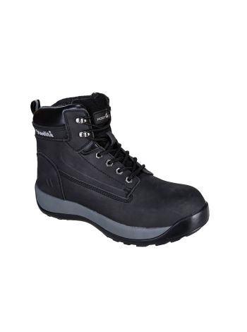 Steelite Constructo Nubuk Stiefel S3 HRO, 39, R, Schwarz