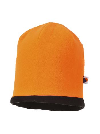 Warnschutz Wendemütze, , R, Orange/Schwarz