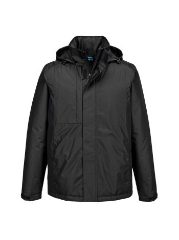 WX2 Eco Winterjacke, L, R, Schwarz
