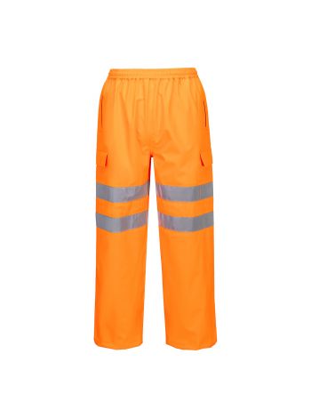 Hi-Vis Regenhose Extreme (3L), 4XL, R, Orange