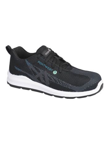 Eco Fly Verbundwerkstoff-Trainer S1PS SR FO, 36, B, Schwarz/Blau