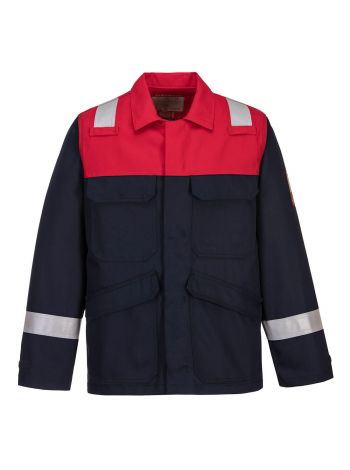 Bizflame Plus Jacke, 4XL, R, Marine