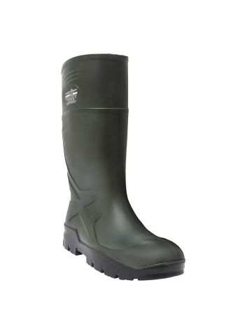 PU Sicherheits-Gummistiefel Wellington S5 CI FO, 39, R, Gruen