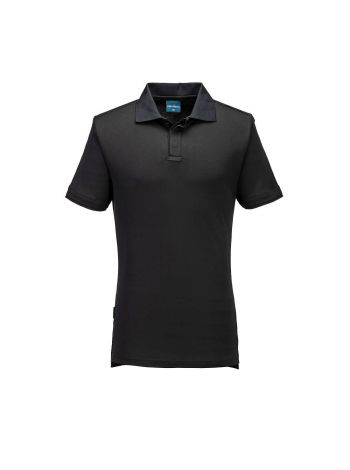 WX3 Eco Poloshirt, L, R, Schwarz