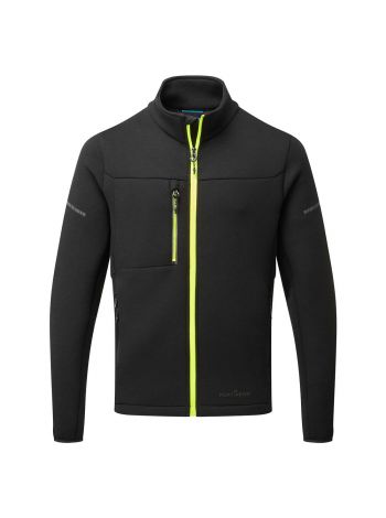 EV4 Technische Fleece-Jacke, L, R, Schwarz