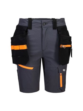 EV4 Leichte abnehmbare Holstertasche Shorts, 28, R, Metallgrau