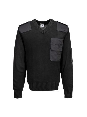 Nato Sweater, L, R, Schwarz