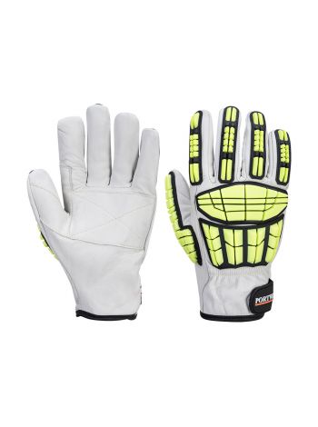 Impact Pro Cut Stoss-Schutz-Handschuh, 4XL, R, Grau