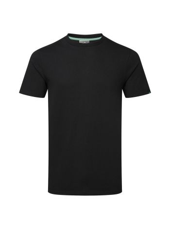 Recycelbares T-Shirt aus Bio-Baumwolle, L, R, Schwarz