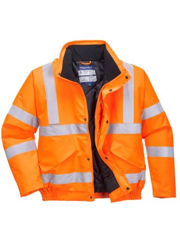 Warnschutz Winter Pilotjacke , 4XL, R, Orange