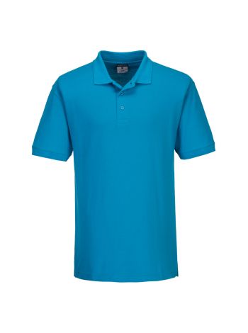 Herren naples polo-shirt, L, R, Aqua