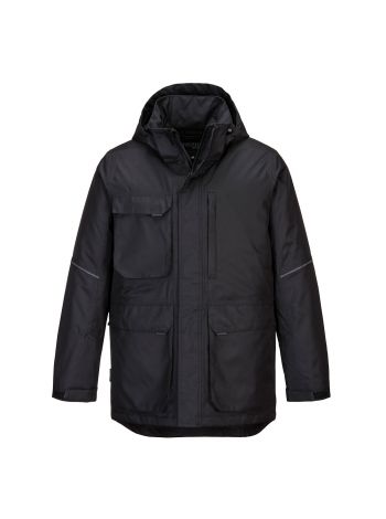 KX3 Parka, L, R, Schwarz