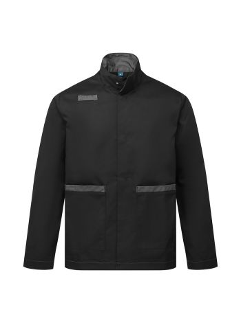 ES1 Essential Work Jacket, 4XL, R, Schwarz
